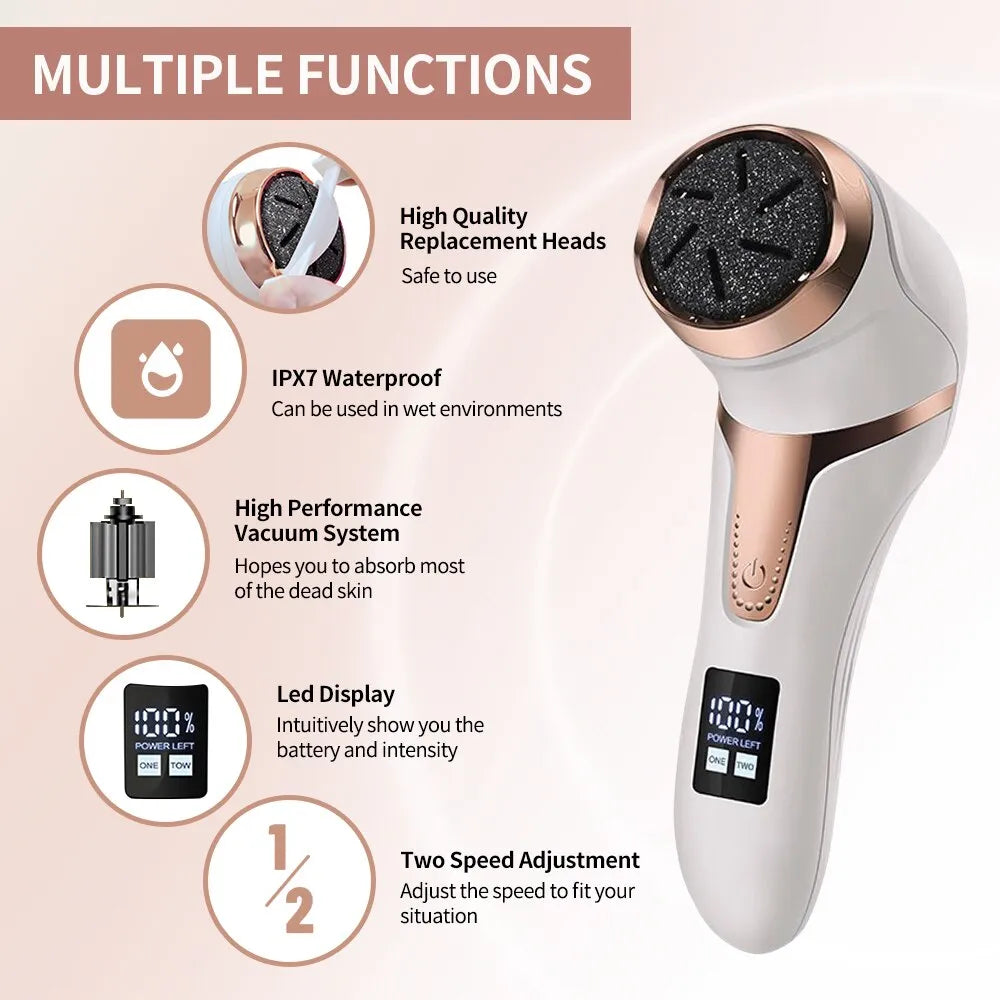 CallusCare - Rechargeable Callus Remover for Smooth Feet