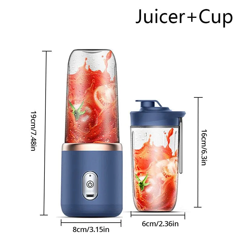 BlendMaster Portable - Wireless Personal Blender for Smoothies and Juice