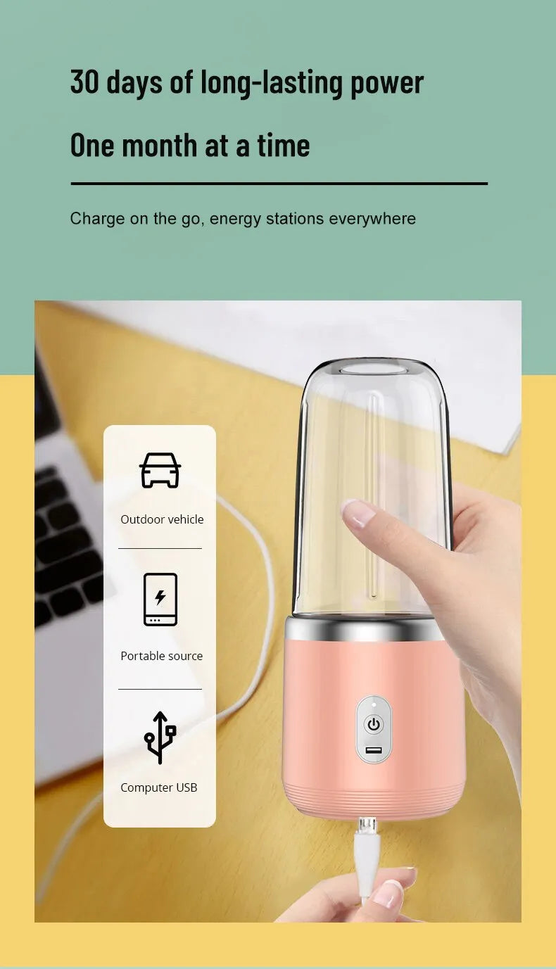 BlendMaster Portable - Wireless Personal Blender for Smoothies and Juice