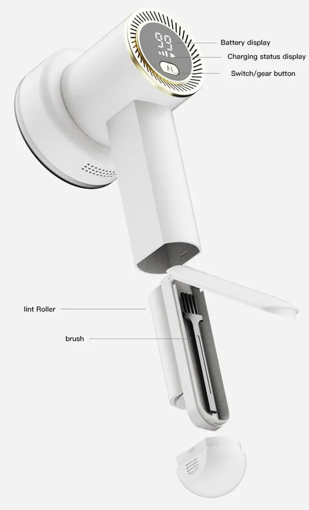 FluffEase Remover - Automatic Fabric Lint Remover for Clothing