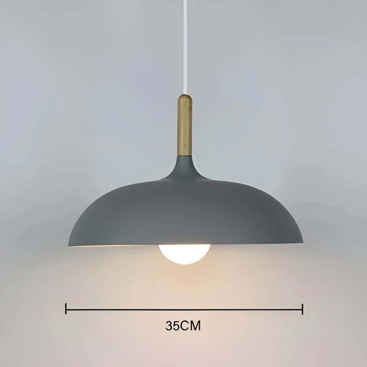Herriwood - Oak LED Ceiling Pendant Lamp