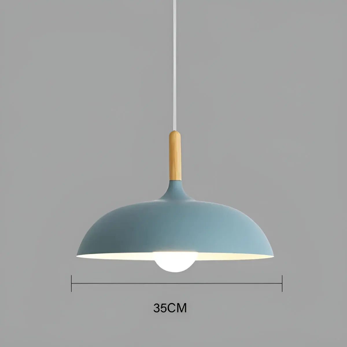 Herriwood - Oak LED Ceiling Pendant Lamp
