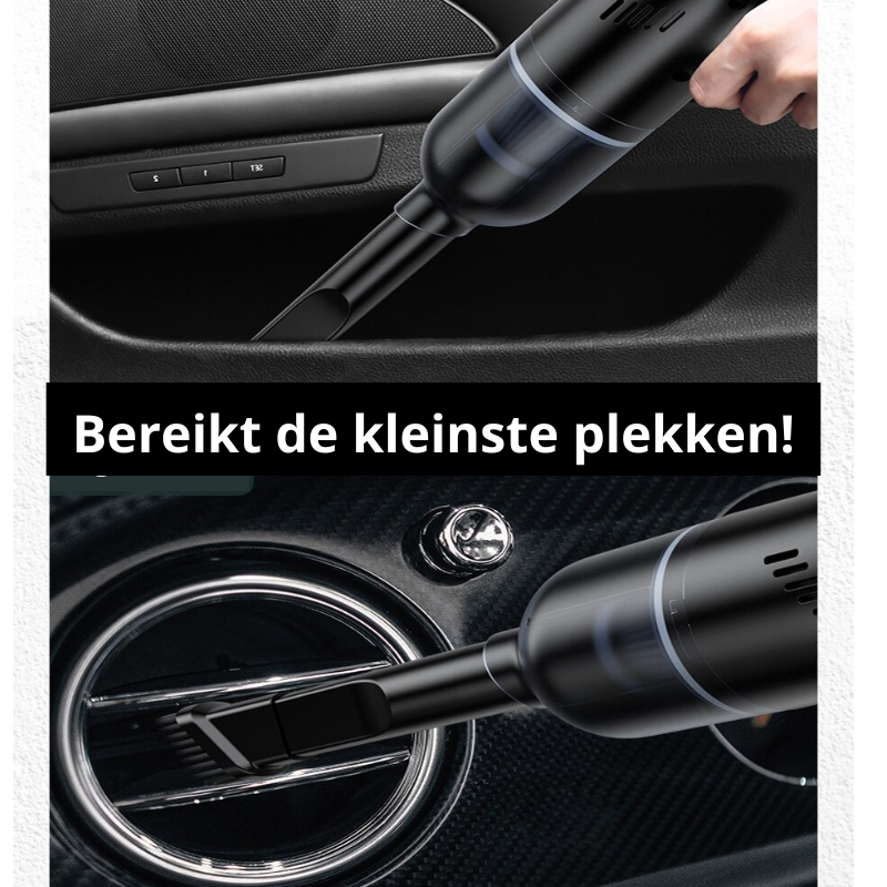 PowerVac - Portable Car Vacuum with Quiet Operation