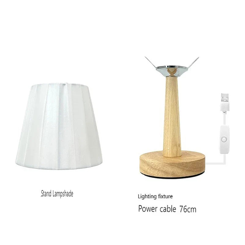 Kianthe - Adjustable LED Nightstand Lamp