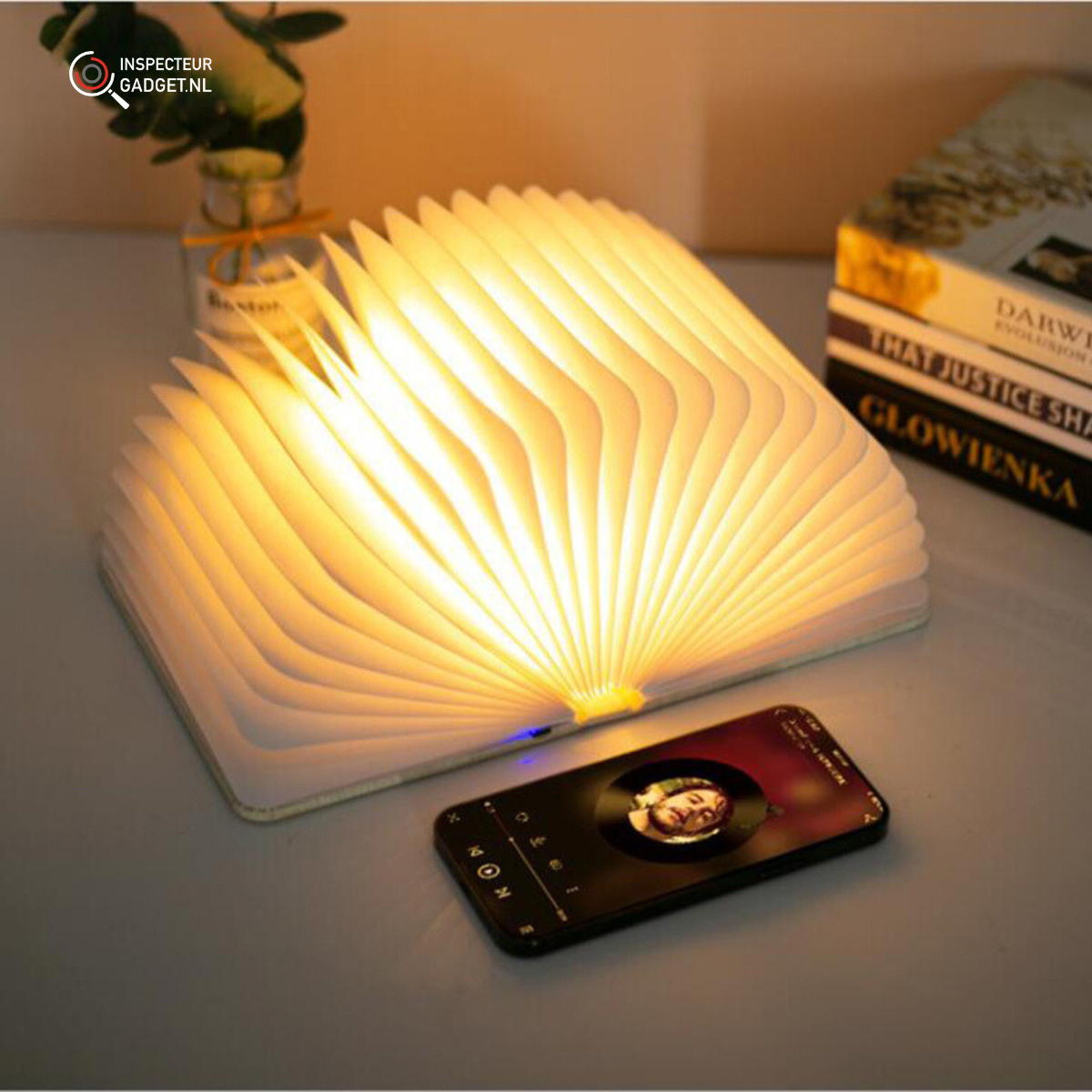 NovelGlow - Cordless Rechargeable Table Lamp