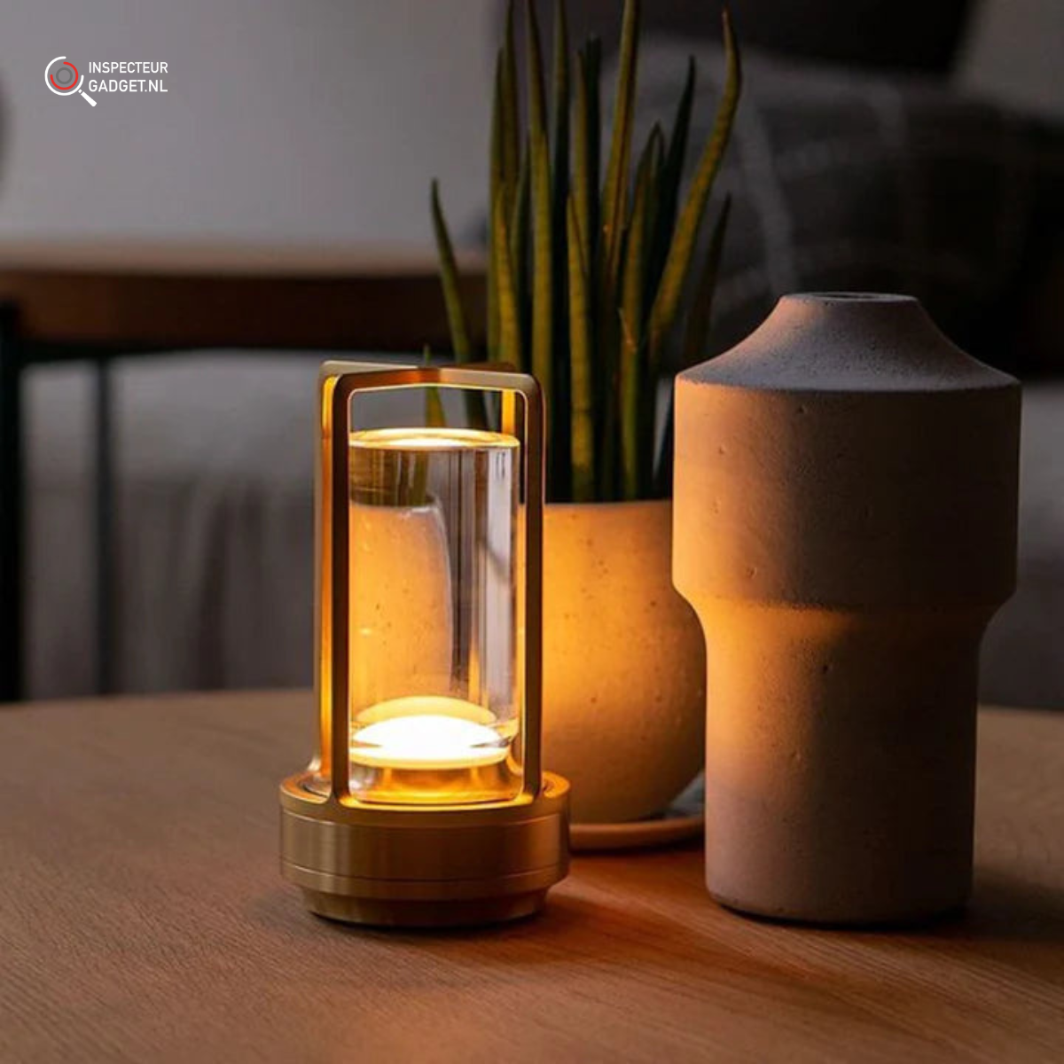 Belrose - Wireless Rechargeable Candle-Style Lamp