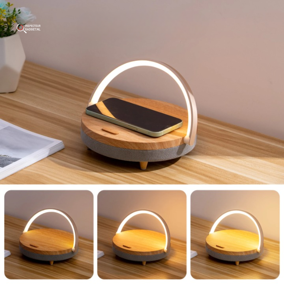 Lumenlight - Wireless Charger with Built-In Lamp