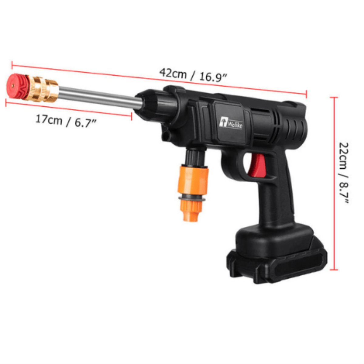 Telbrun - Portable Rechargeable Cordless Power Washer