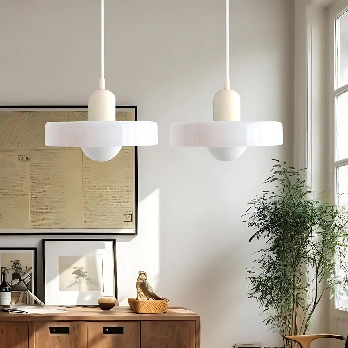 Ligrove - Stylish Pendant Lamp in Metal and Glass