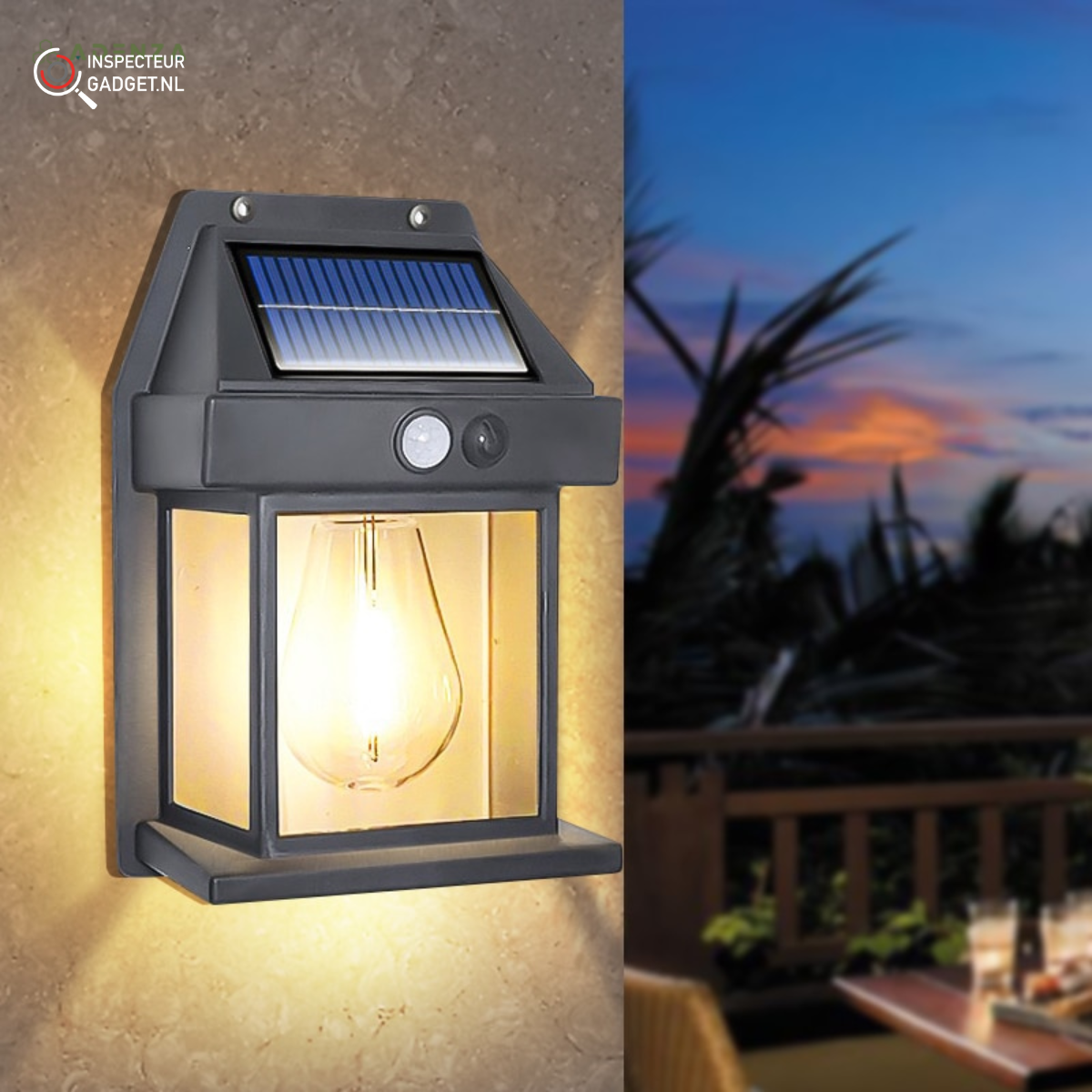 Hawbridge - Wireless Solar Wall Spotlights