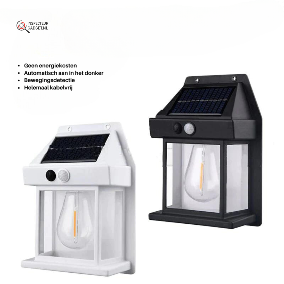 Hawbridge - Wireless Solar Wall Spotlights