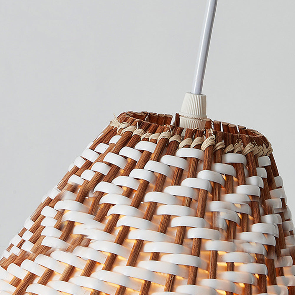 Hintwell - Handwoven Rattan Hanging Light