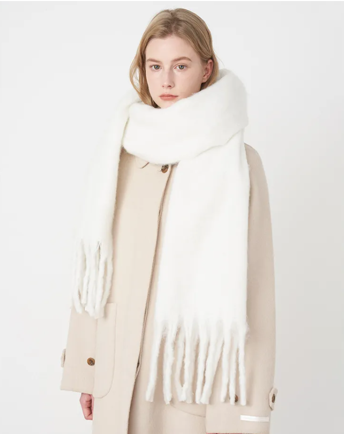 CashmereLuxe Scarf - Elegant, Ultra-Soft Cashmere Scarf