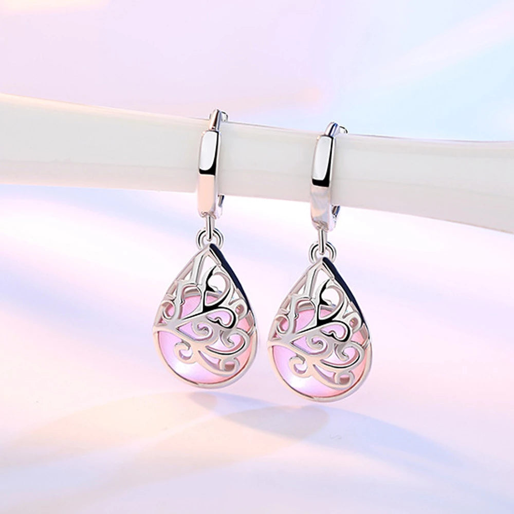 Tree of Life Earrings - Elegant Sterling Silver Design