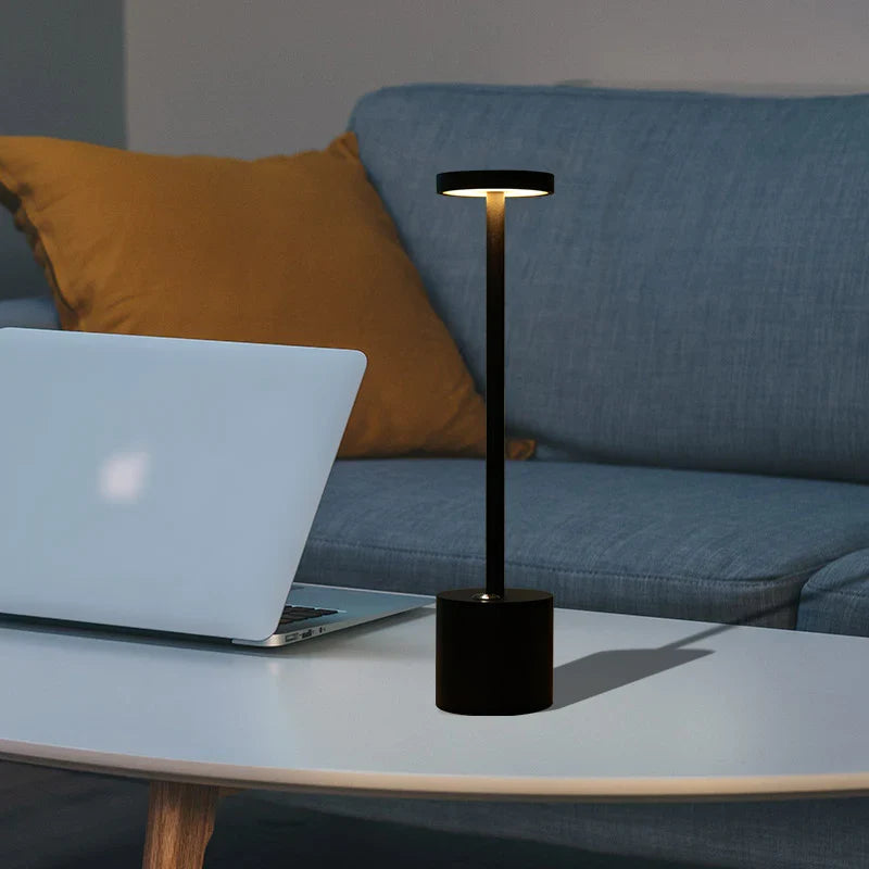 RanFlare - Cordless Rechargeable Candle-Style Table Lamp
