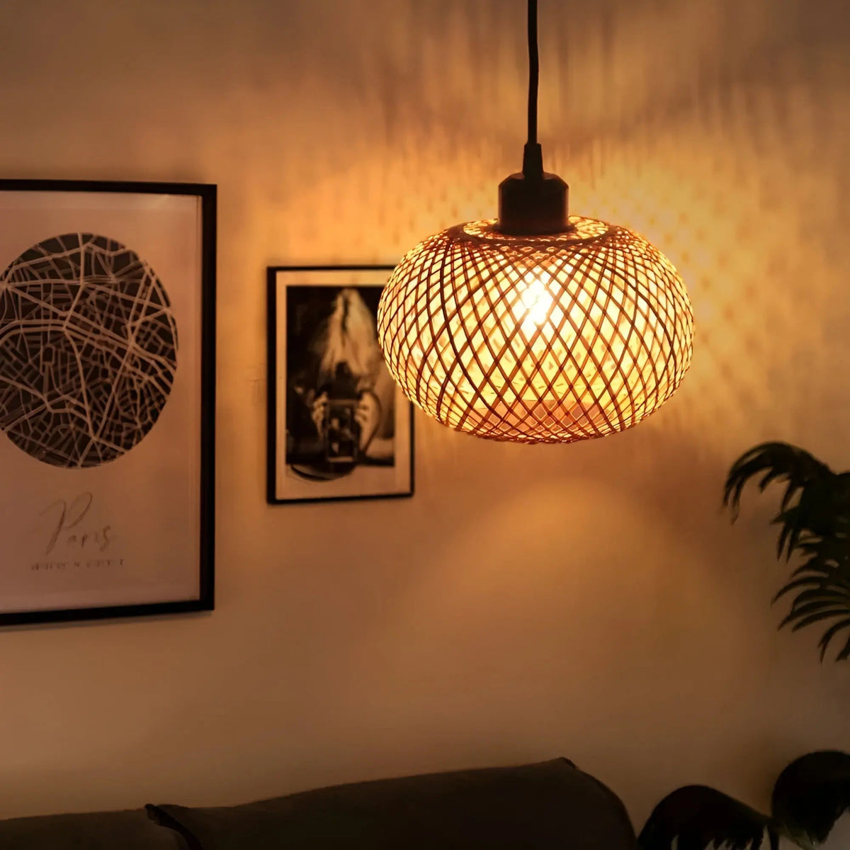 Kavendish - Handwoven Rattan Pendant Ceiling Light
