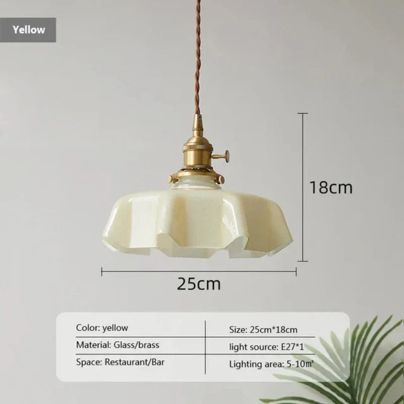 WaveBrass - Brass Pendant Light