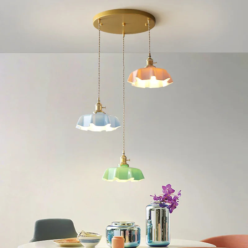 WaveBrass - Brass Pendant Light
