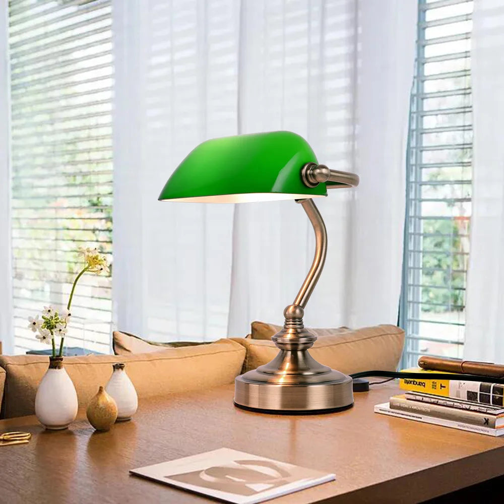 NostalGlow - Retro Mini LED Desk Lamp