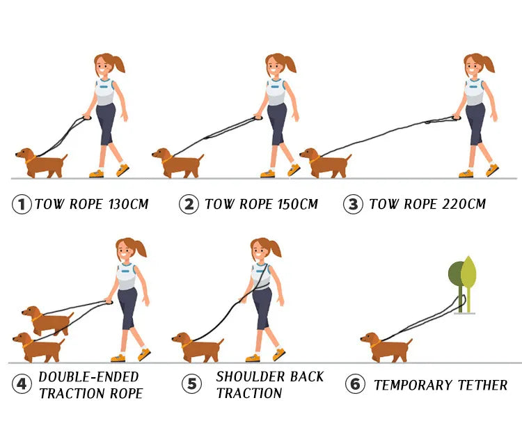FreedomLeash - Hands-Free Dog Walking Leash