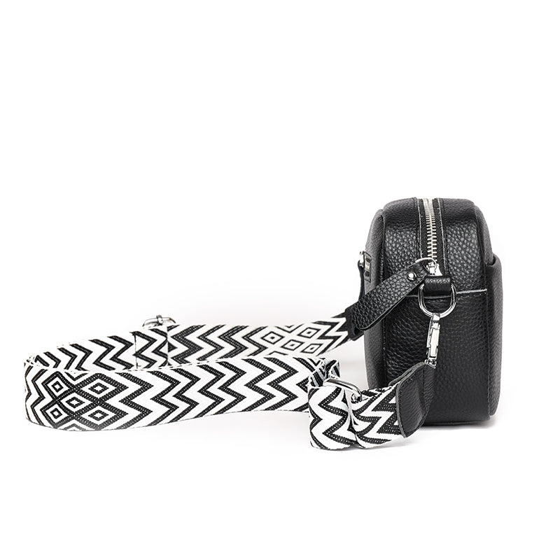 Luxura Leather Bag - Elegant Leather Shoulder Bag with Adjustable Strap