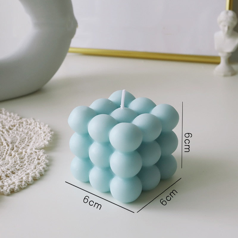 BubbleGlow Candle - A Stylish Candle for Your Living Space