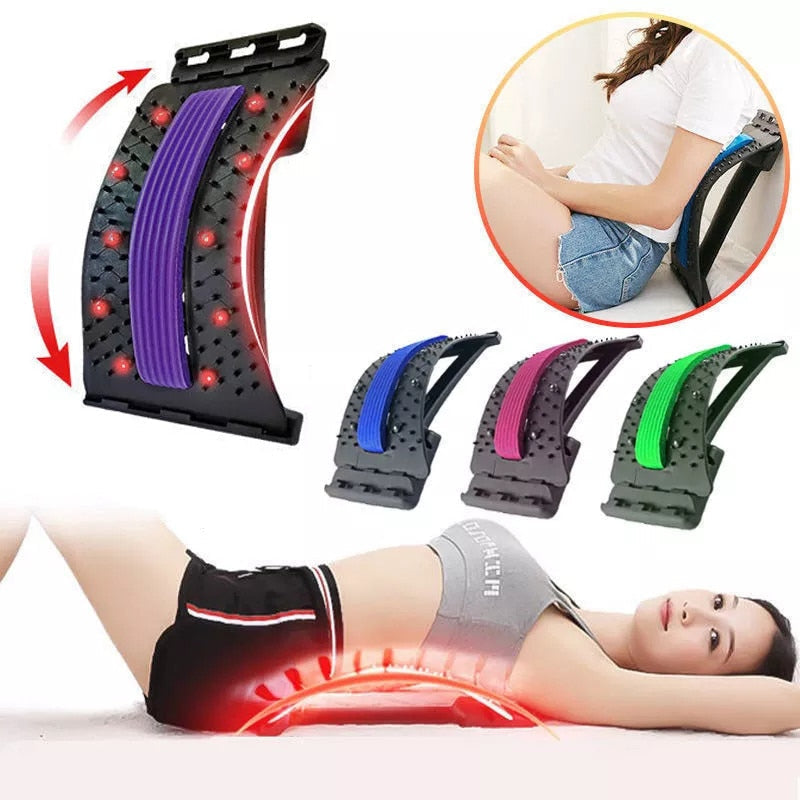 FlexiRelief - Ergonomic Back Massage Stretcher Board