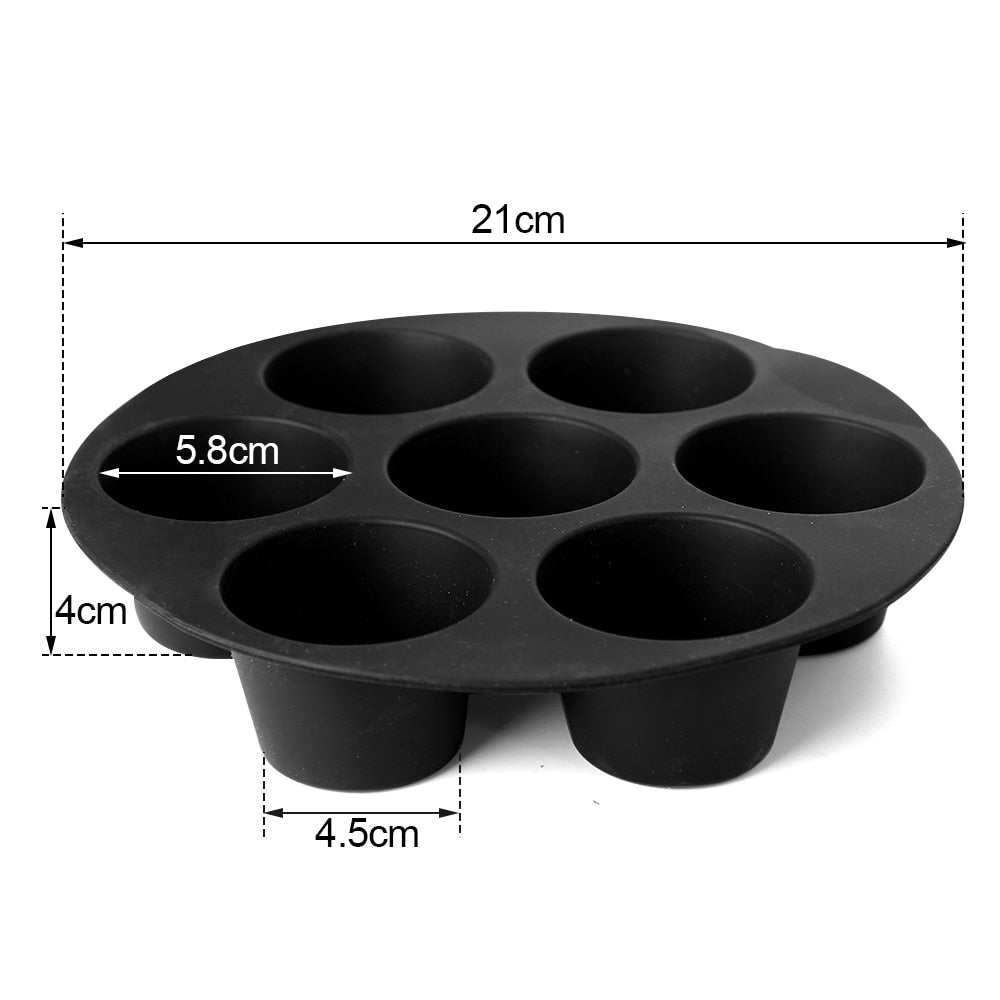 AirFryer BakeMaster - Non-Stick Cupcake Pan for Easy Baking