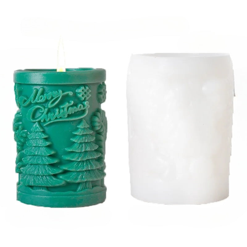 Paxmoor - Silicone Candle Mold For Festive Candles