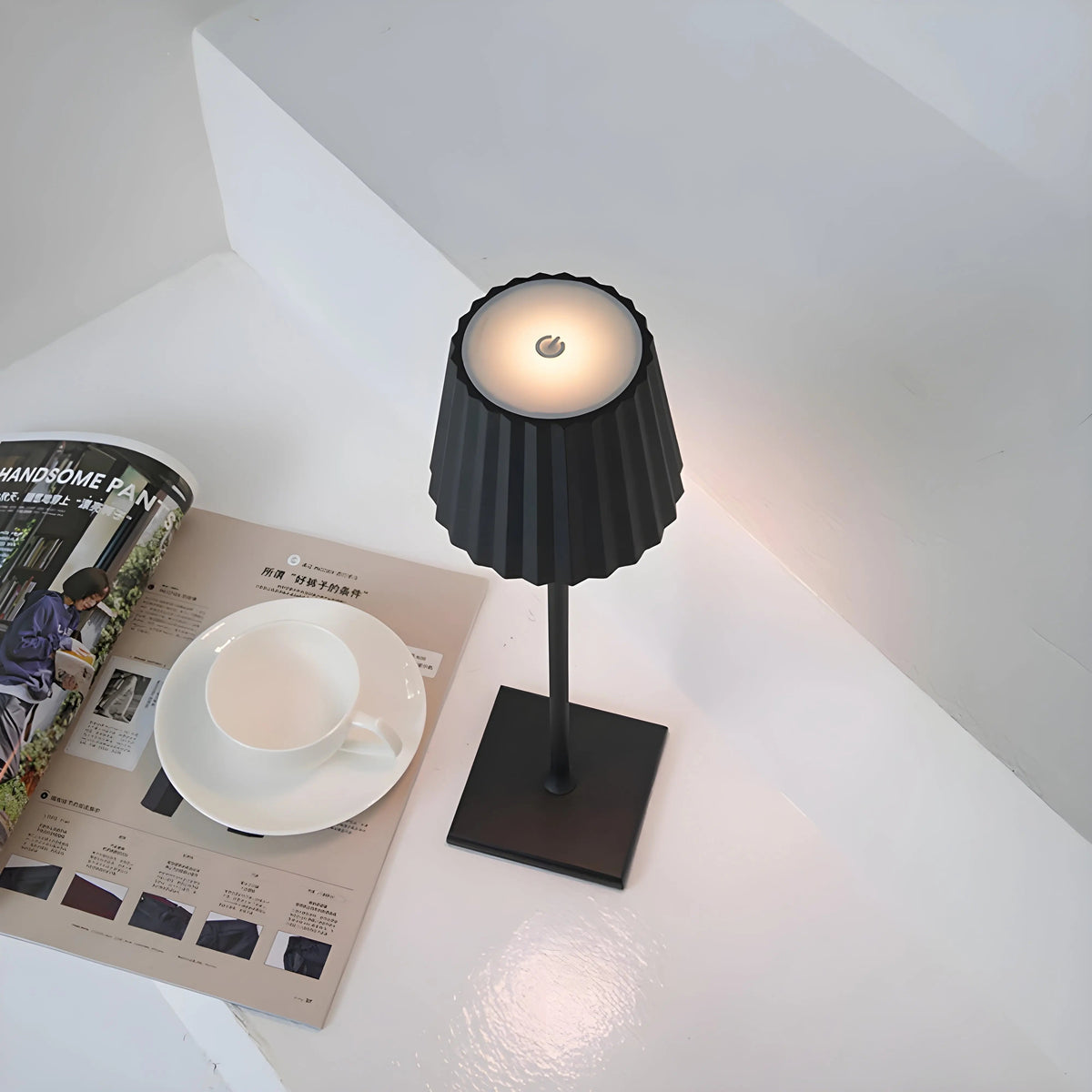 Dawn Hollow - Waterproof Rechargeable Touch LED Table Lamp