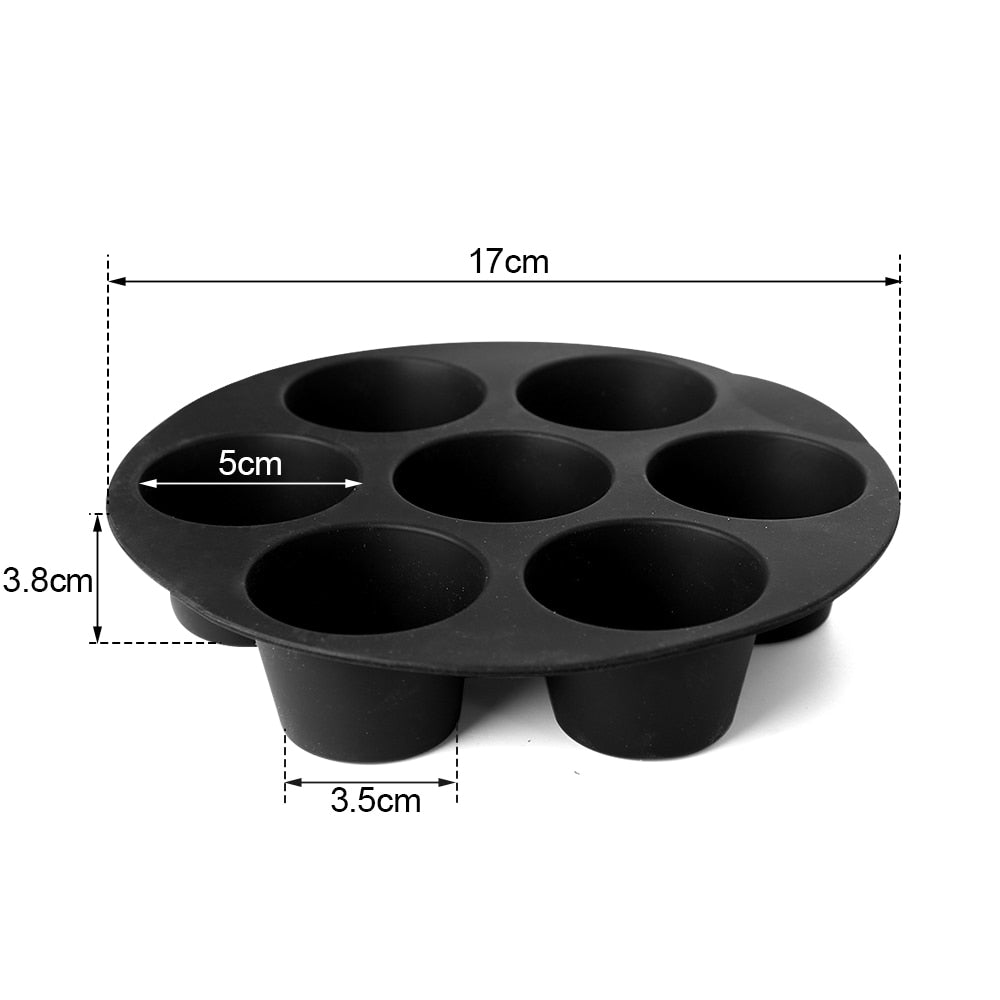 AirFryer BakeMaster - Non-Stick Cupcake Pan for Easy Baking