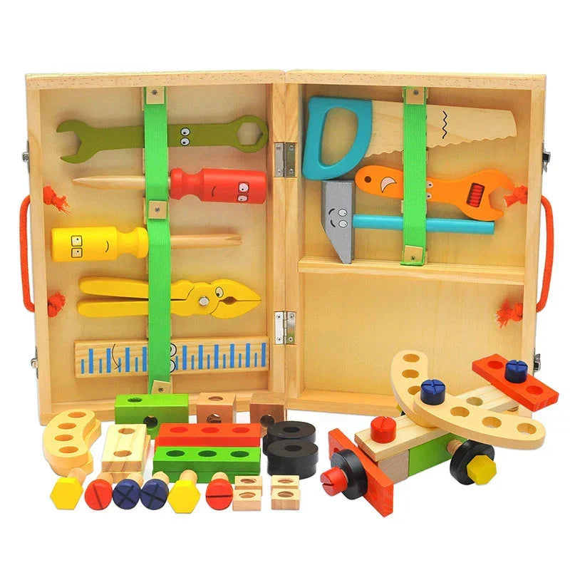 BuildMaster Set - Creative Construction Toolset for Kids