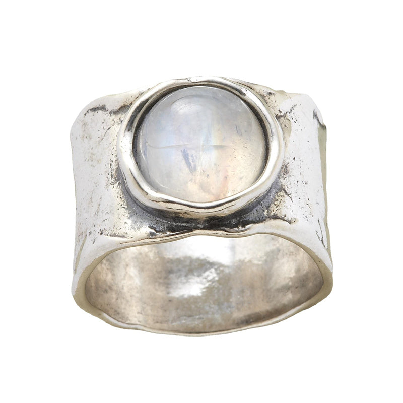 Gildessa - Enchanting Silver Moonstone Ring