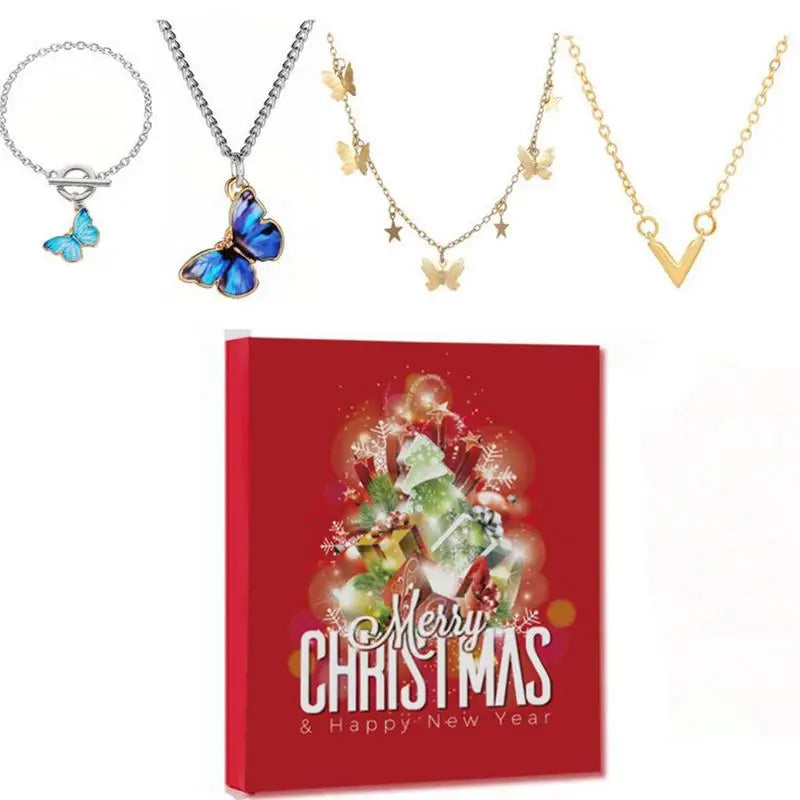 SparkleJoy Advent Calendar - 24 Days of Jewelry Surprises for Kids