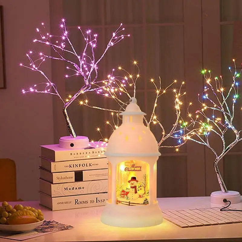 Fintavo - Charming LED Santa Lanterns