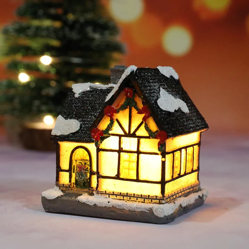 MagicalGlow Light - Decorative House-Shaped Night Light