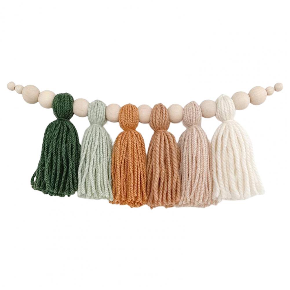 TinyGlow String - Wooden Bead Garland for Nursery Decor