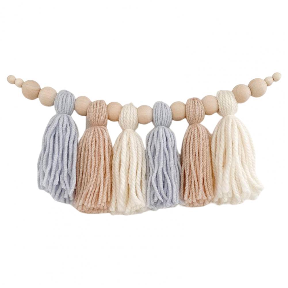 TinyGlow String - Wooden Bead Garland for Nursery Decor