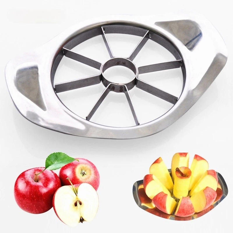 AppleEase Slicer - Stainless Steel Apple Corer and Cutter