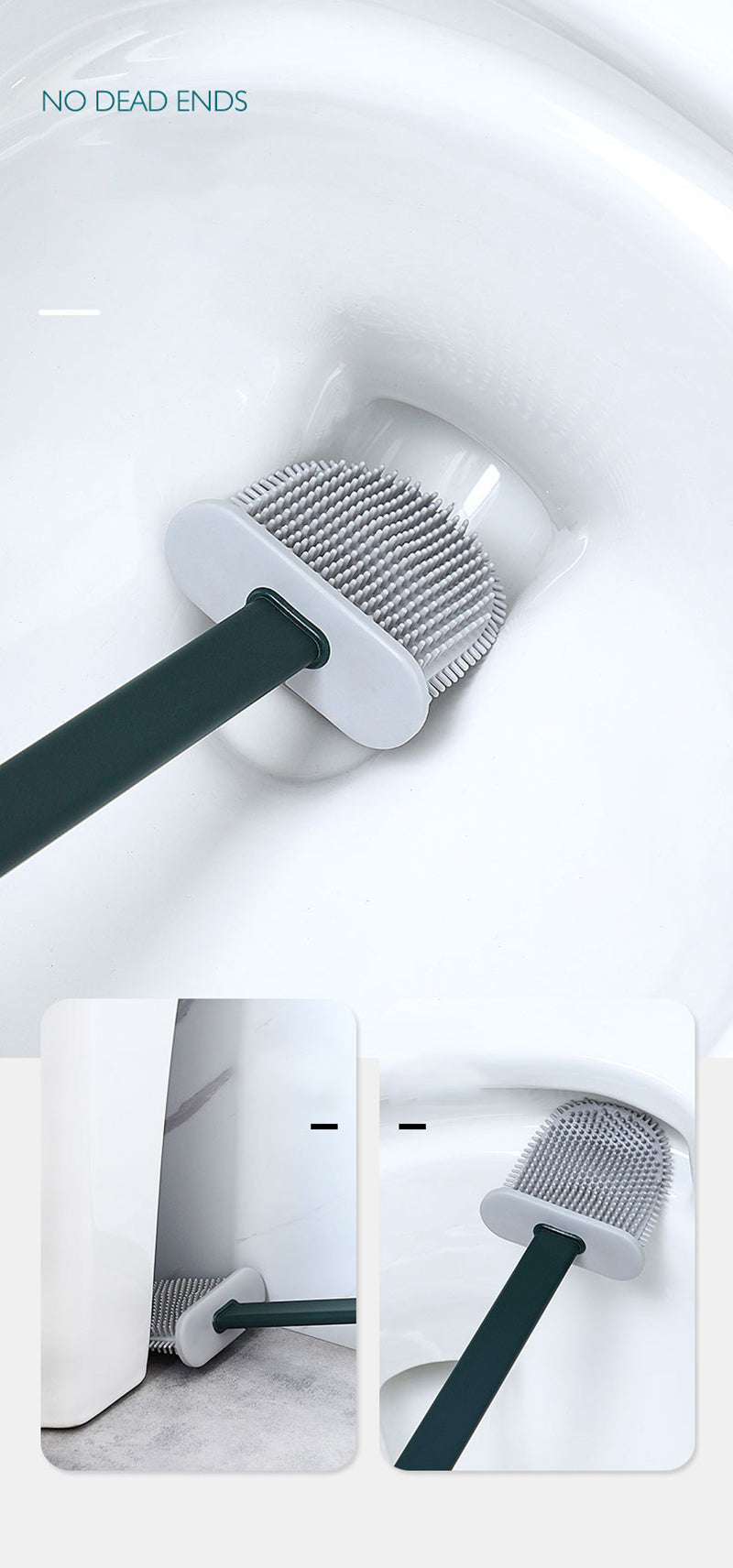ToiletPro - Flexible Silicone Toilet Brush