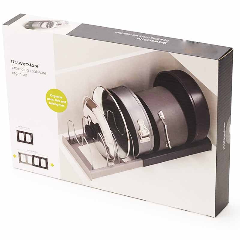 KitchenMaster Organizer - Smart Kitchen Cabinet Storage Rack