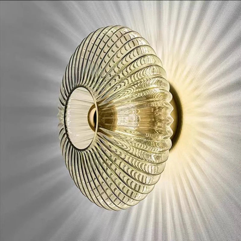 Elegance Glass - Refined Wall Lamp for Elegant Interiors