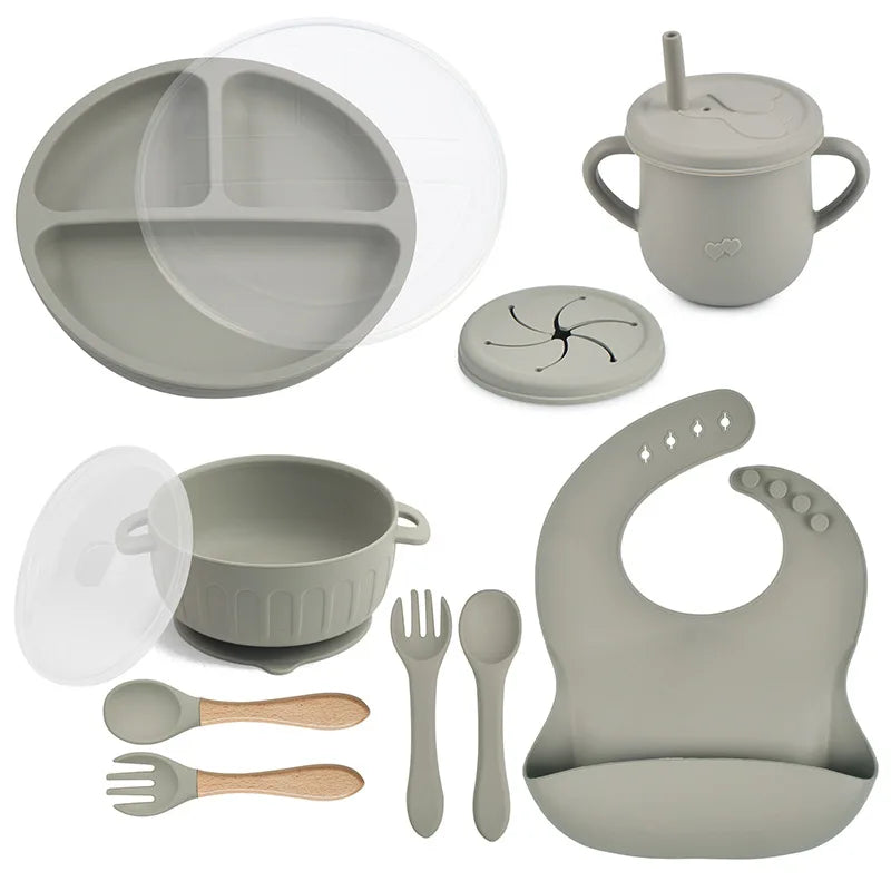 BabyCare Set - 10-Piece BPA-Free Dinnerware Set for Kids