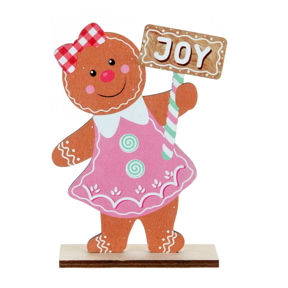 GingerJoy Ornament - Cute Gingerbread Man Design