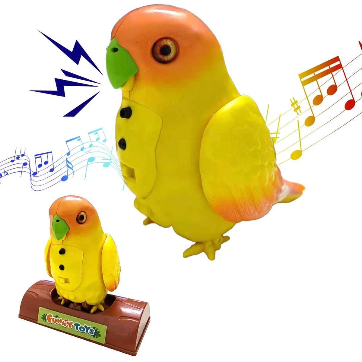 ChatBird - Interactive Talking and Singing Parrot Toy
