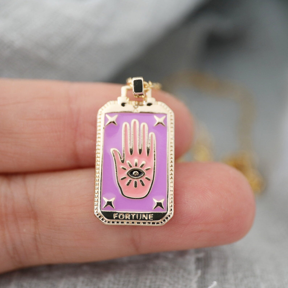 Tarot Card Necklace - Discover the Meaning Behind Each Charm