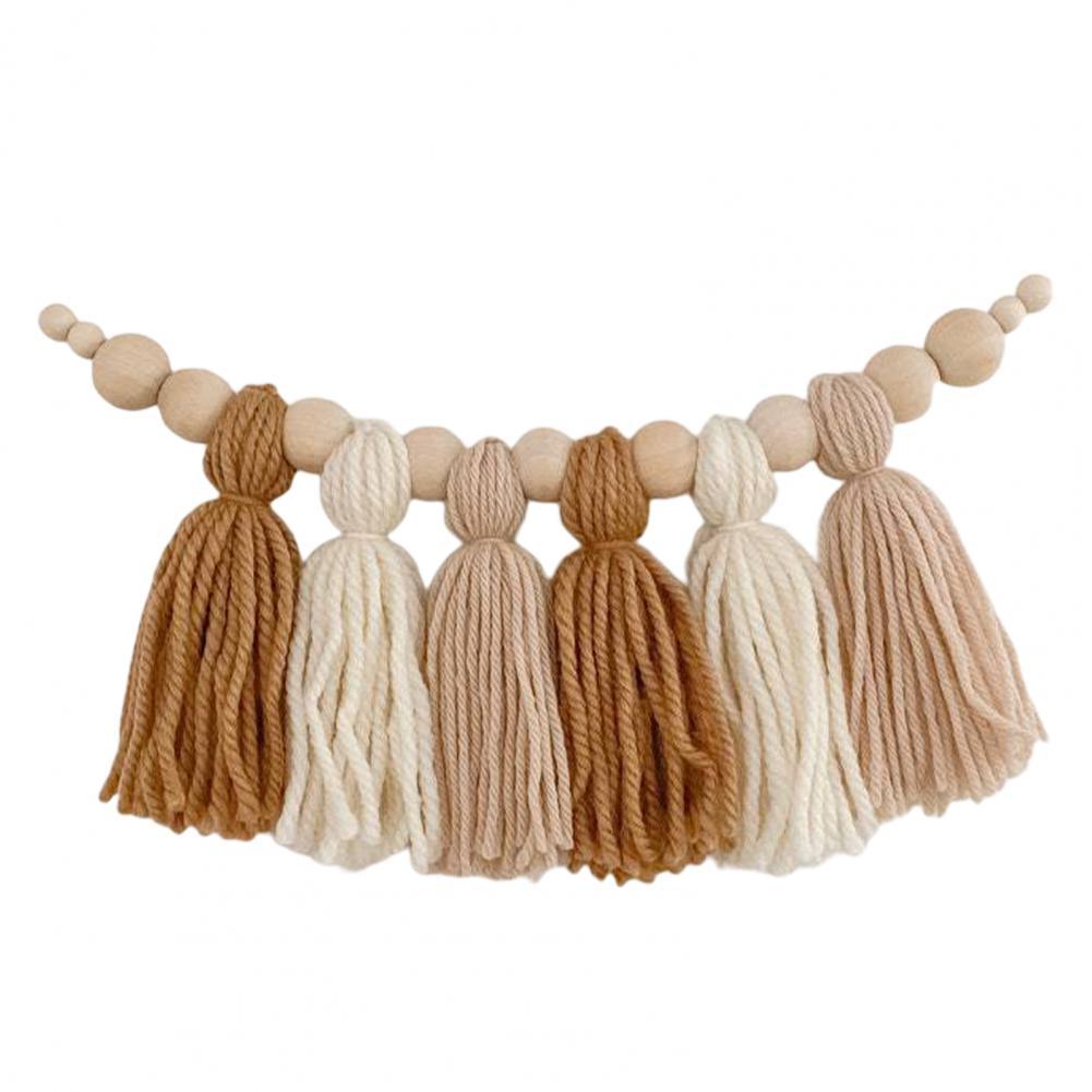 TinyGlow String - Wooden Bead Garland for Nursery Decor