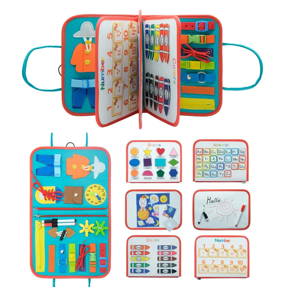 Wemshire - Endless Educational Play Book