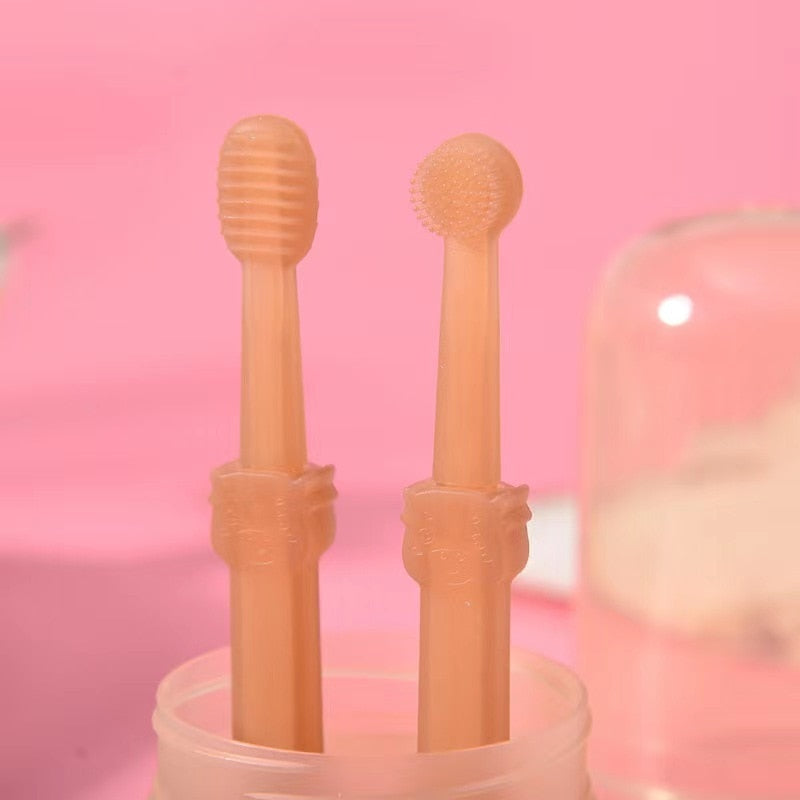 DoggyDent - Gentle Silicone Toothbrush for Dogs and Cats