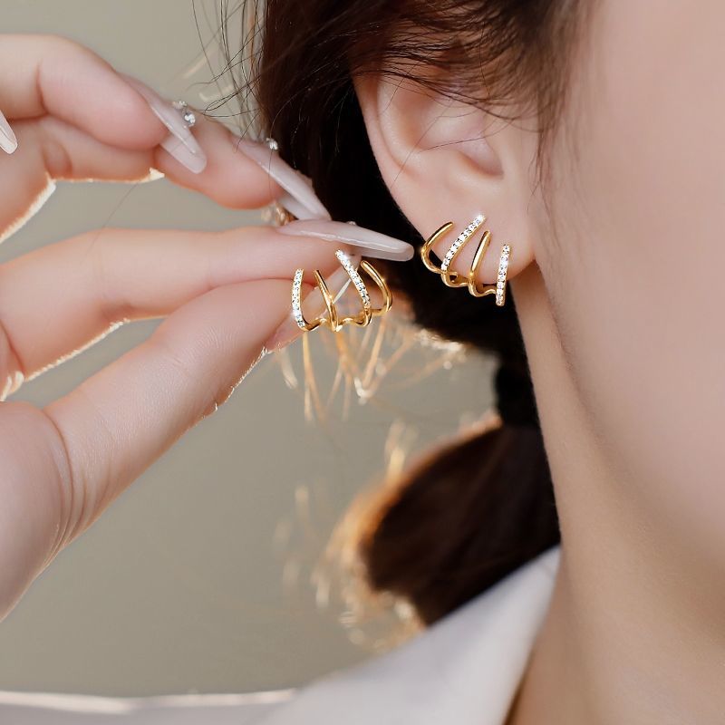 Facette - Claw Earrings Set with 4 Stunning Styles in One